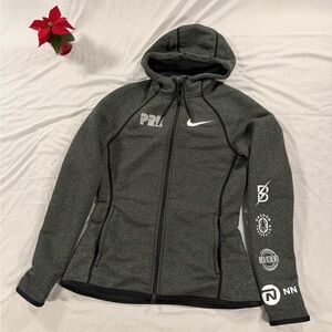 Nike Racing Pro Elite Oregon Track Club Full Zip Jacket Women’s Size S Grey